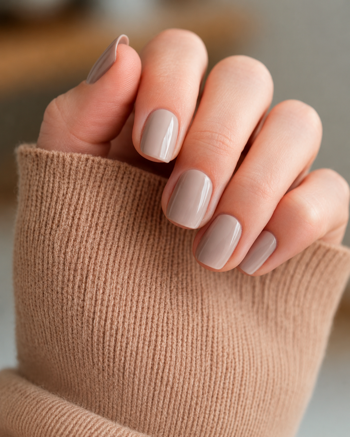 Manicure profissional atendendo cliente em salão premium